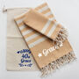 Personalised Cotton Beach Towel Set, thumbnail 7 of 12