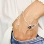 Sterling Silver Birthstone Sliding Bracelet, thumbnail 1 of 12