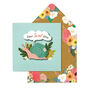 Handmade Home Sweet Home Snail Card, thumbnail 1 of 5