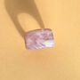 Lilac Square Resin Ring, thumbnail 5 of 6