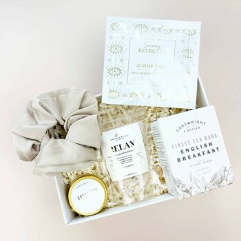 Pamper Wellness Gift Box Relaxation Gift Set For Her Birthday Gift, 3 of 5