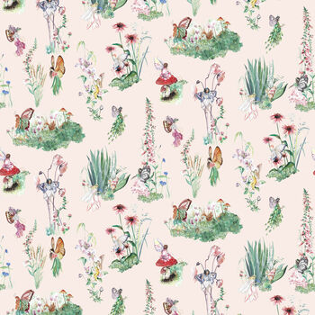 Fairy Garden Children's Wallpaper, 5 of 12