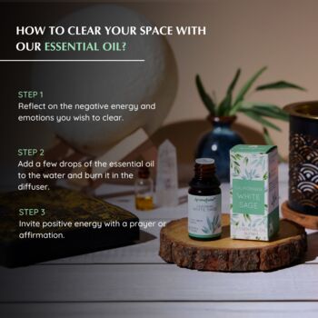 White Sage Essential Oil Gift Set, 6 of 7