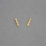 Scalloped Line Studs, thumbnail 2 of 7
