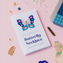 Butterfly Necklace Making Kit, Diy Jewellery Craft Kit, thumbnail 4 of 7