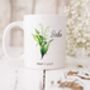 Ceramic Birth Flower Mug, thumbnail 10 of 12