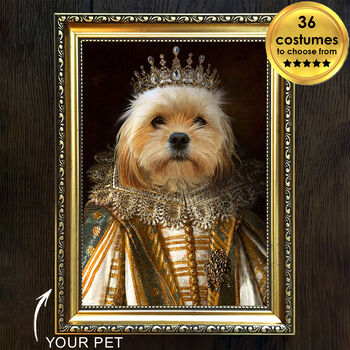 Renaissance Pet Portrait The General, 4 of 9