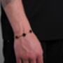 Clover Bracelet Gold/Black, thumbnail 4 of 4
