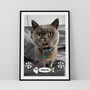 Personalised Cat Photo Print Wall Art Gift For Cat Mums And Dads, thumbnail 3 of 5