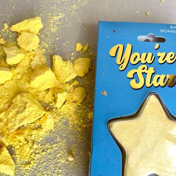 'You're A Star' Citrus Scented Bath Bomb, 2 of 2