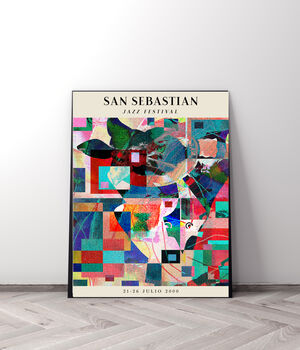 Jazz San Sebastian Festival Art Print, 3 of 4