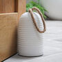 Cement Doorstop With Jute Rope, thumbnail 1 of 3