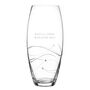 Personalised Tapered Spiral Barrel Vase With Crystals, thumbnail 9 of 9