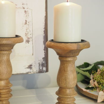 Wooden Candlestick, 4 of 6