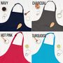 Personalised Head Chef And Sous Chef Apron Set, thumbnail 5 of 9