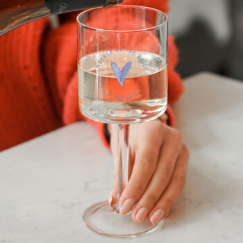 Personalised Mother Of The Bride Champagne Glass, 2 of 4