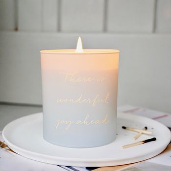 There Is Wonderful Joy Ahead Scented Candle, 2 of 4