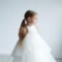 Mia In White ~ Party Or Flower Girl Dress, thumbnail 3 of 3