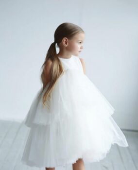 Mia In White ~ Party Or Flower Girl Dress, 3 of 3