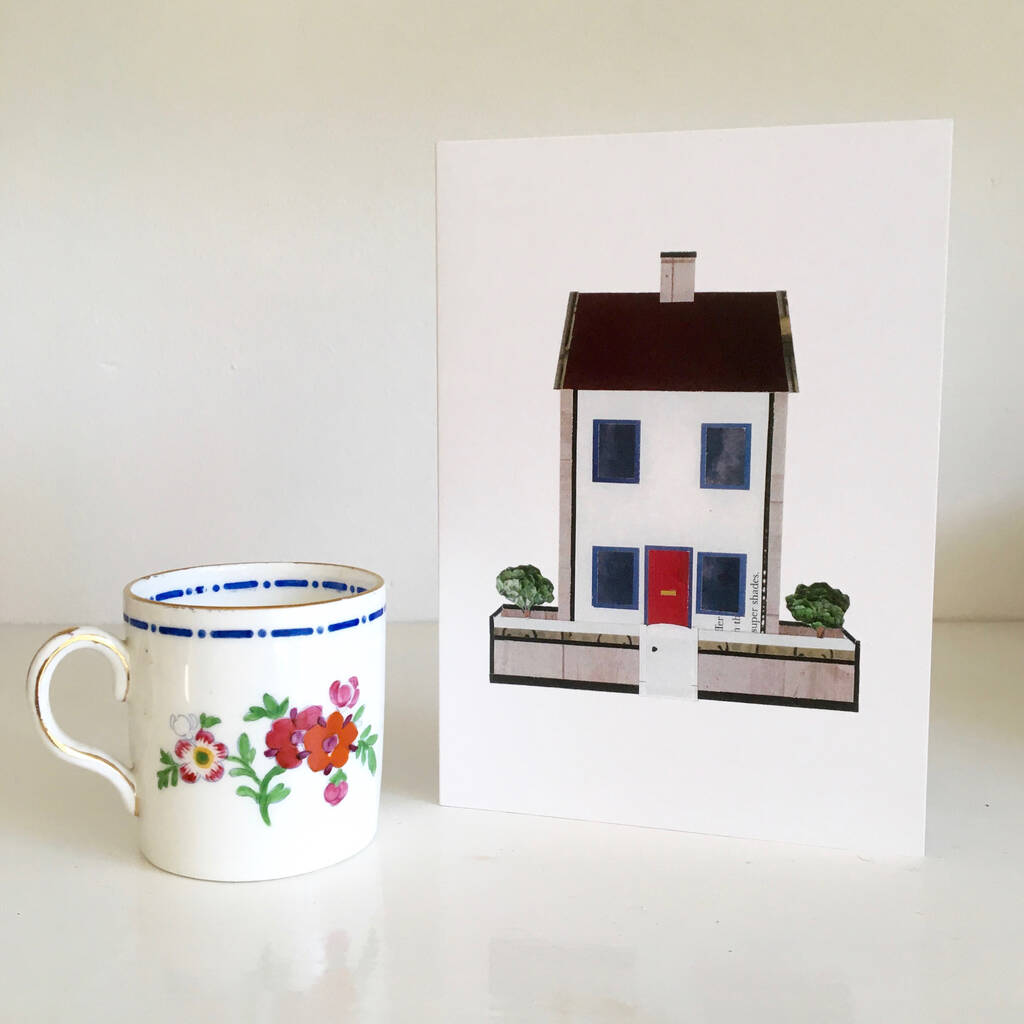 'Garden Dolls House' Greetings Card By Soodle Street Studio