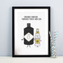 'Thick And Gin' Personalised Friendship Print, thumbnail 2 of 5