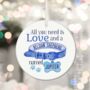 Personalised Dog Lover Breed And Name Keepsake Ornament, thumbnail 1 of 3