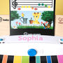 Personalised Magic Touch Piano Wooden Toy, thumbnail 3 of 4