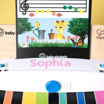 Personalised Magic Touch Piano Wooden Toy, 3 of 4