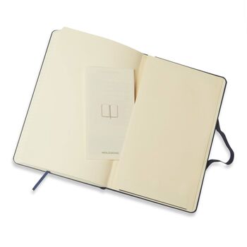 Personalised Moleskine Classic Notebook – Sapphire Large, 4 of 7