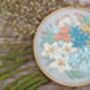 Pastel Blooms Embroidery Kit, thumbnail 7 of 7