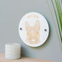 Personalised French Bulldog Wall Plaque, thumbnail 1 of 4