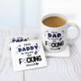 Funny Bold Personalised Cheeky Dad Mug, thumbnail 6 of 9