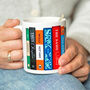 Personalised Book Themed Mug For A Teacher, thumbnail 6 of 6