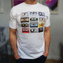 Personalised Cassette Tape Music Selection T Shirt, thumbnail 1 of 12