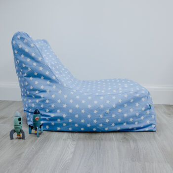 Personalised Childs Blue Star Bean Bag, 4 of 5