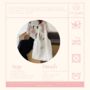 Summer Beach White Bubble Large Lightweight Shoulder Tote Bags, thumbnail 4 of 4