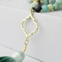 Amazonite Tassel Necklace, thumbnail 3 of 3