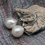 Baroque Pearl Sterling Silver Hook Earrings, thumbnail 8 of 12