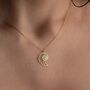 Sterling Silver Nautilus Seashell Necklace, thumbnail 2 of 9
