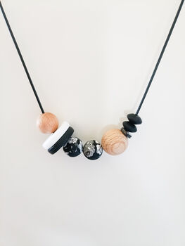 Mono Bloom Simple Balance Necklace, 5 of 8