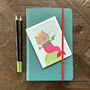 Mini Mermaid Happy Birthday Card, thumbnail 1 of 4