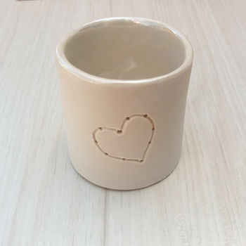 Ceramic Heart Candle Holder, 2 of 3