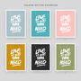 Love Is All You Need The Beatles, Song Lyrics Print, thumbnail 6 of 10