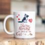Cat Breed Almost As Much As The Cat Ceramic Mug, thumbnail 1 of 6