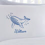 Whale Personalised Pillowcase, thumbnail 2 of 2