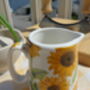 Cream Jug In Sunflower Design, thumbnail 7 of 8