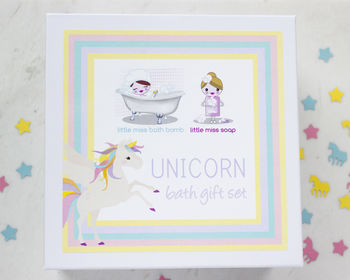 Unicorn Bath Gift Set, 2 of 5