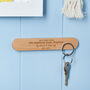 Personalised Couples First Home Magnetic Key Holder, thumbnail 2 of 4