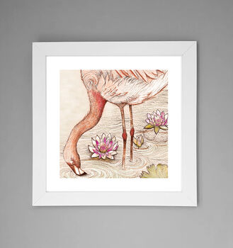 'Flamingo' Print, 2 of 3