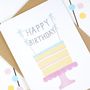 Cake Birthday Card, thumbnail 2 of 7